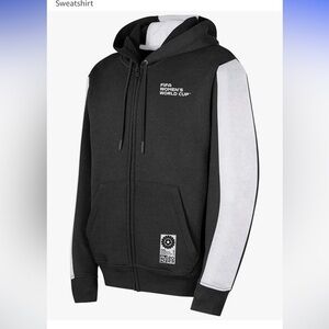 Men’s s FIFA Women's World Cup Black and White Hoodie Small